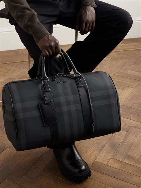 burberry duffale bag|burberry duffle bag men's.